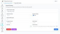 Voucher Generator Configuration